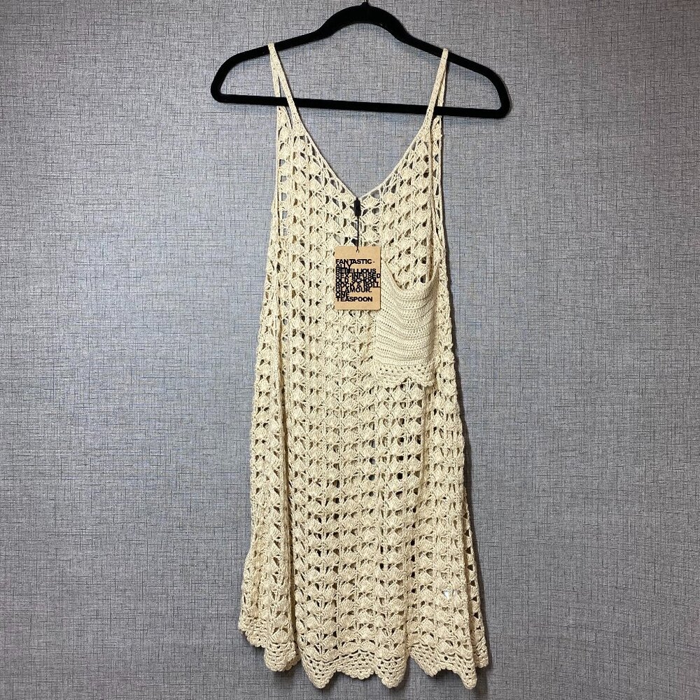 One teaspoon Canyon Crochet Dress in Natural